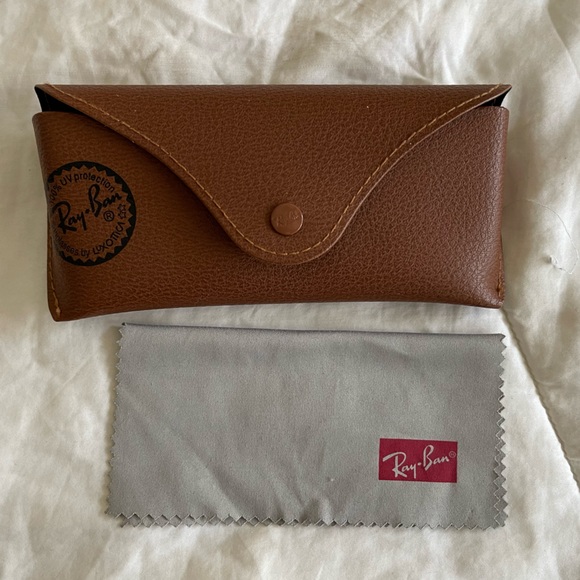 Ray-Ban - Aviator Sunglasses - Blue Tint - Picture 3 of 3